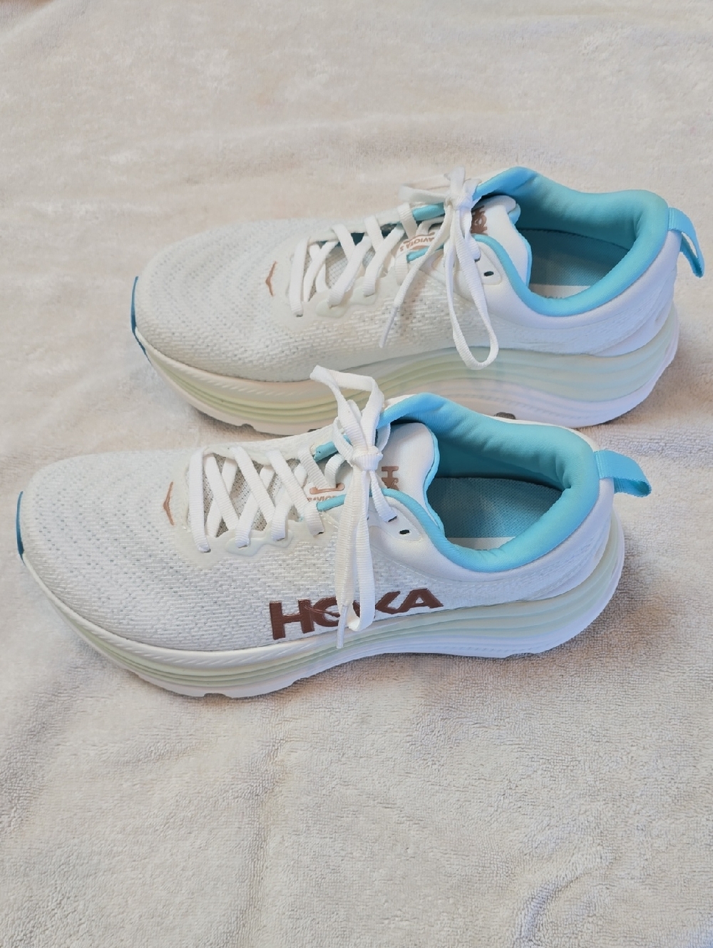 NWOT White Hoka Gaviota 5 Women's 9--Never Worn!